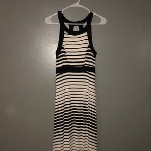 Black and White Maxi dress